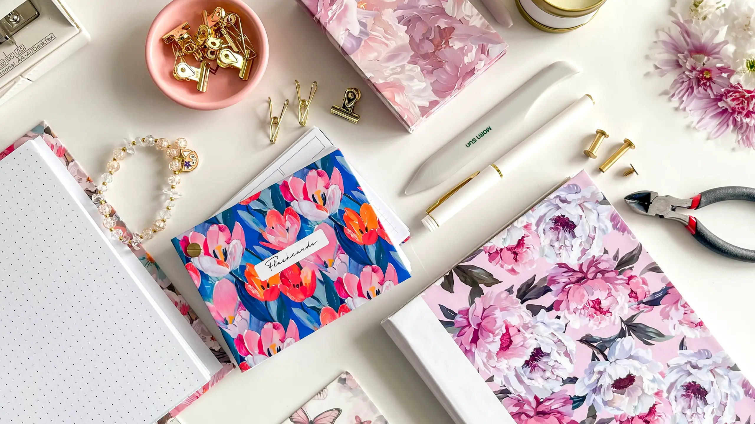 DIY refillable journal with custom hardcover