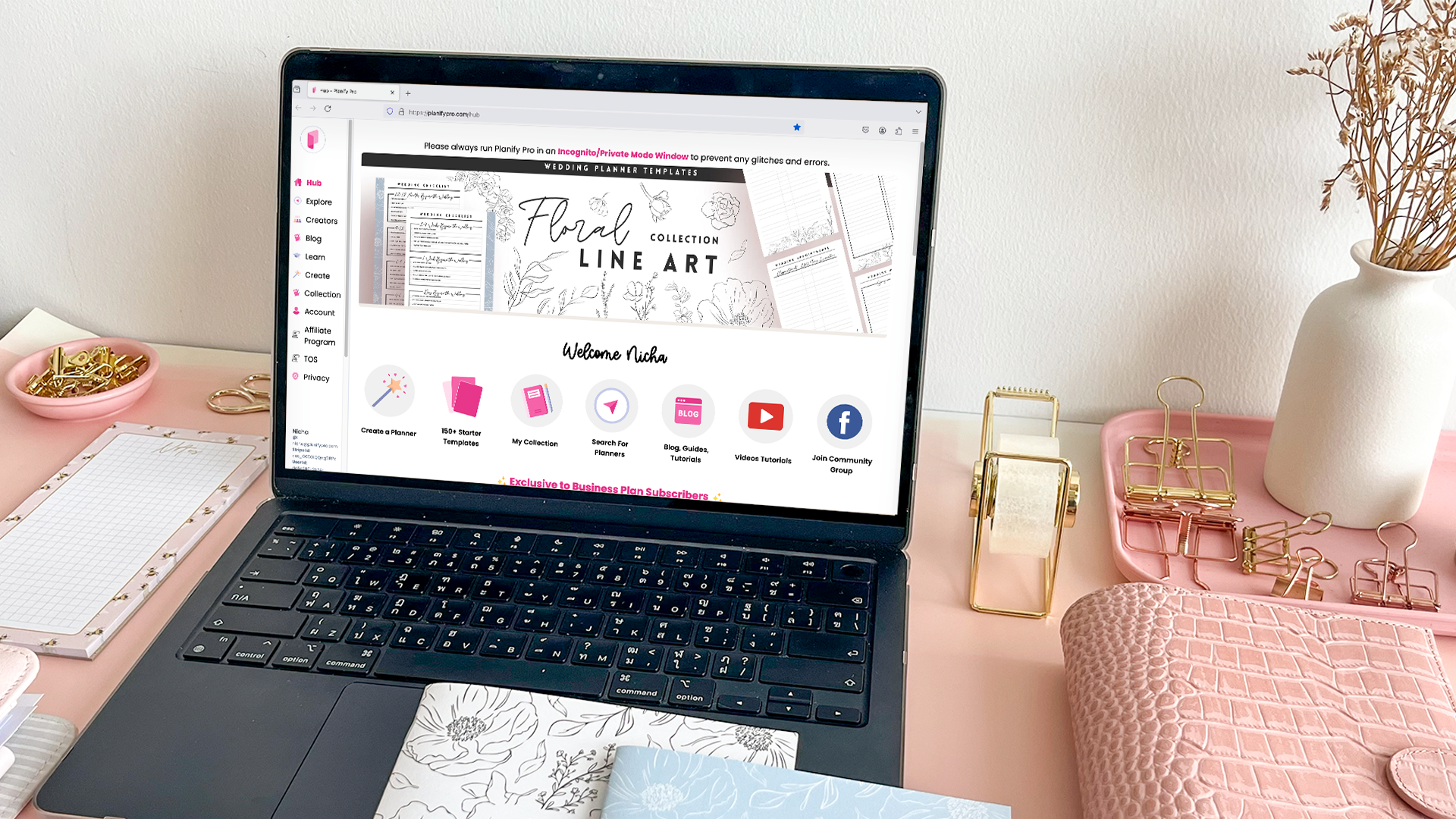A calendar planner page of the kind designed for print and sold on Amazon KDP
