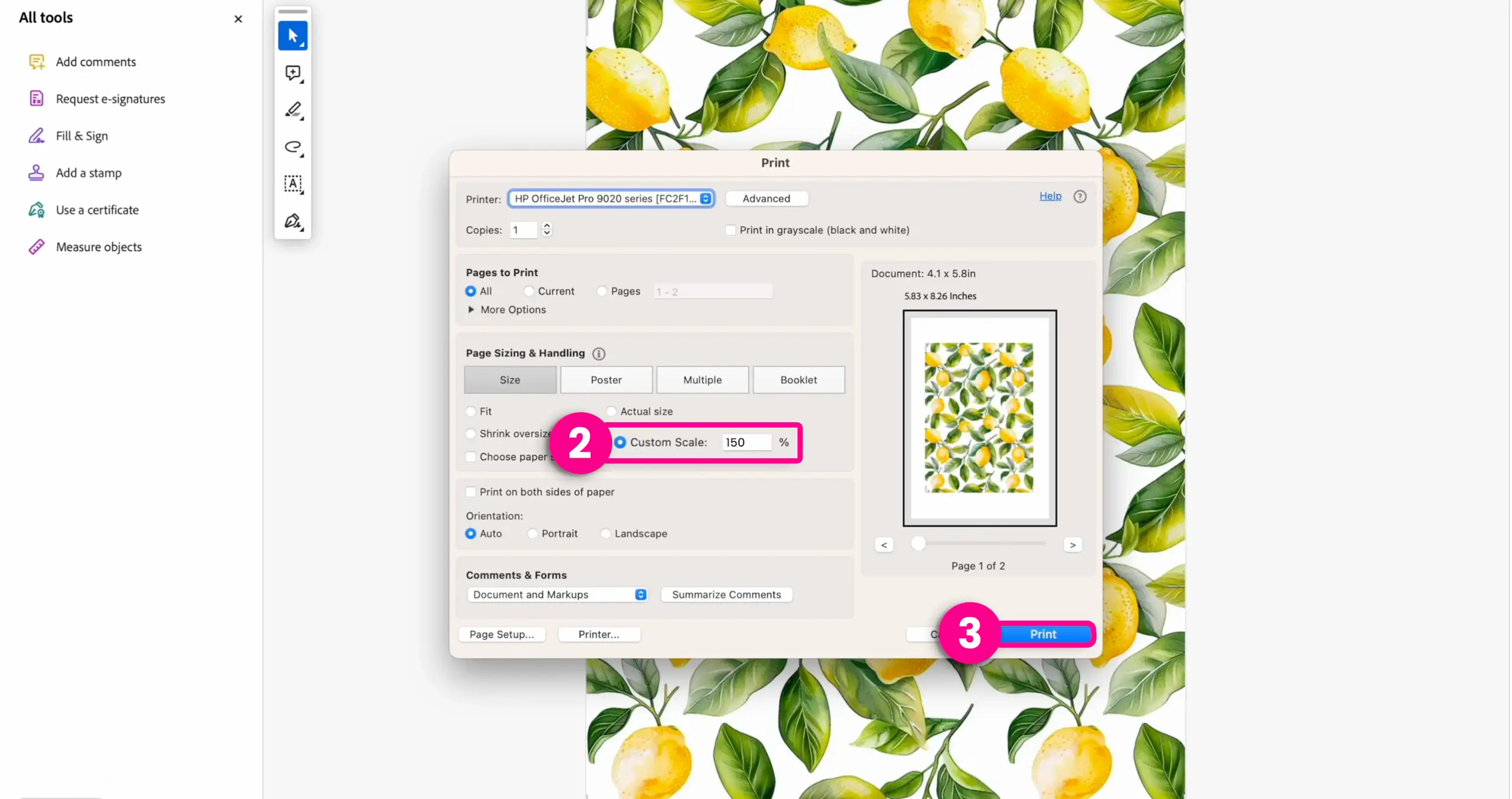 planify pro print out planner pinter setup