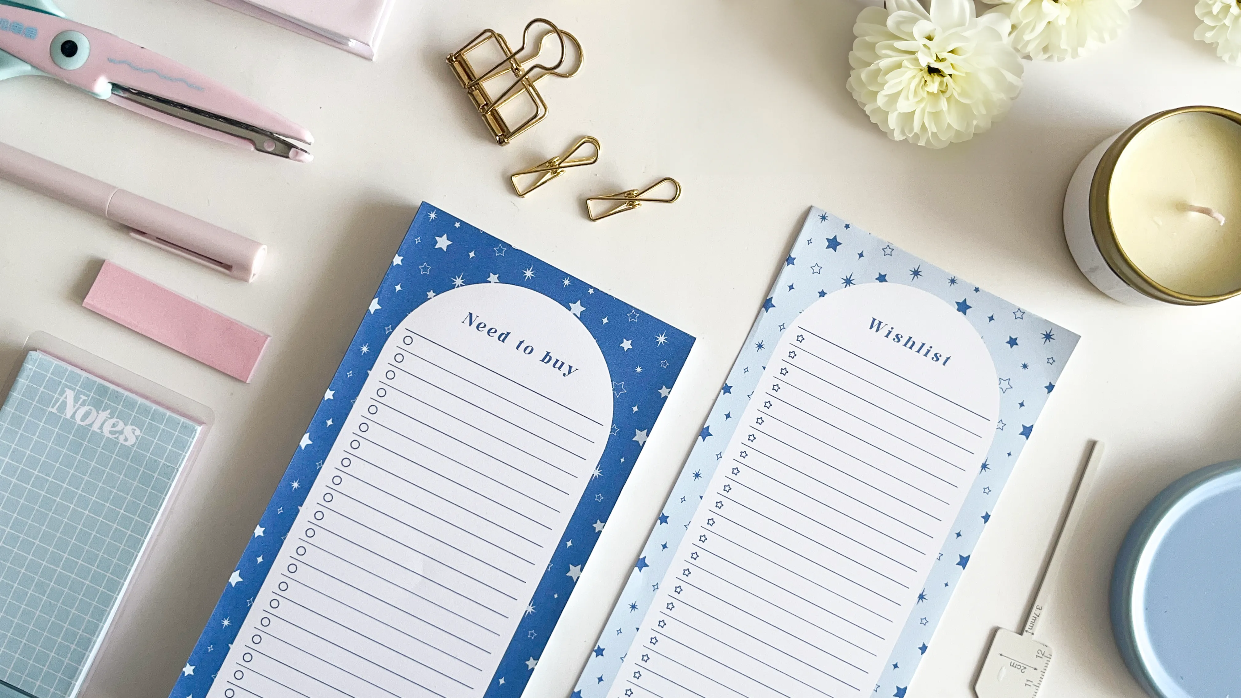 A DIY foldable notepad made from a printable template, one of the easy sellers