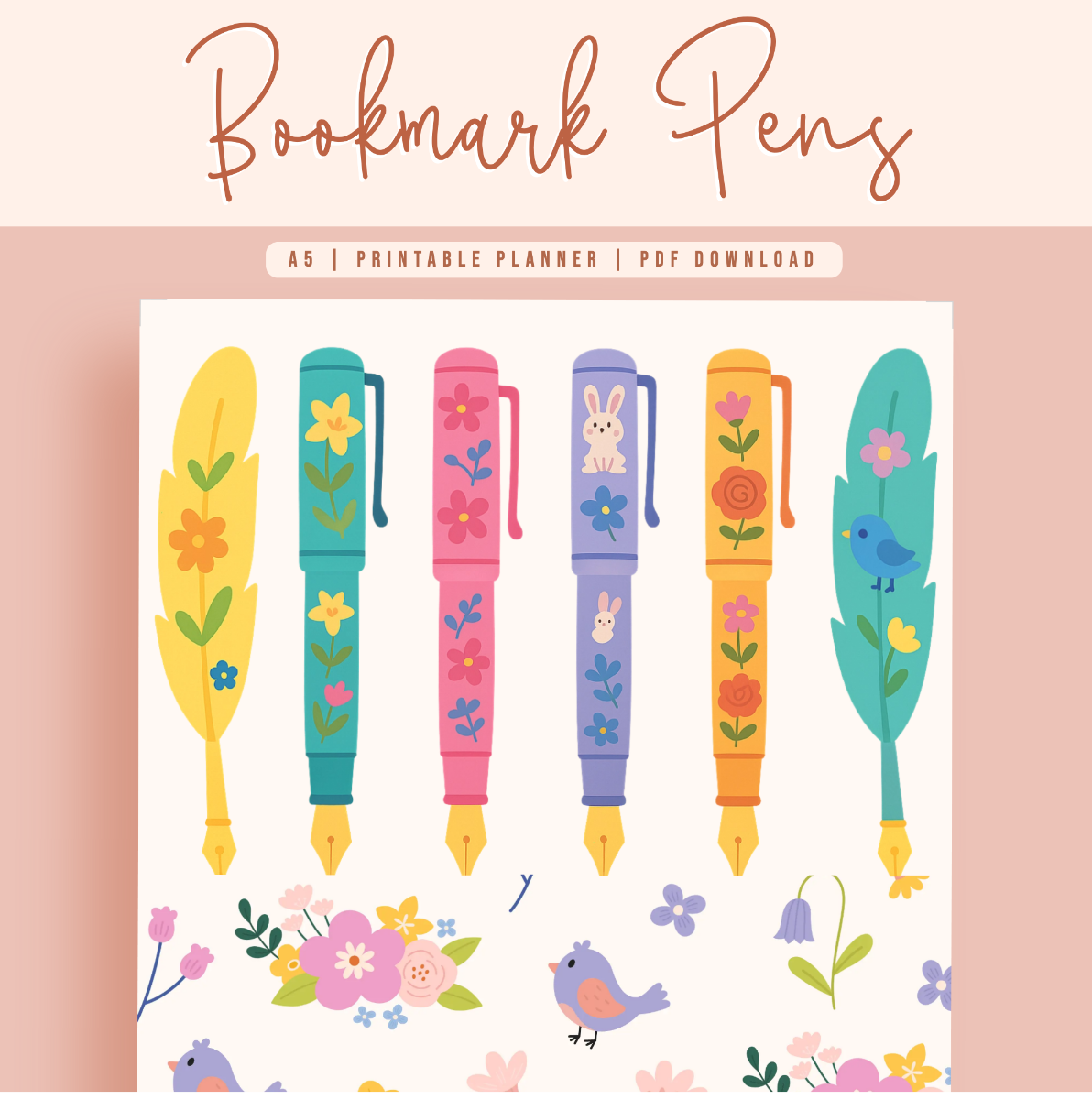 Bookmark Pens