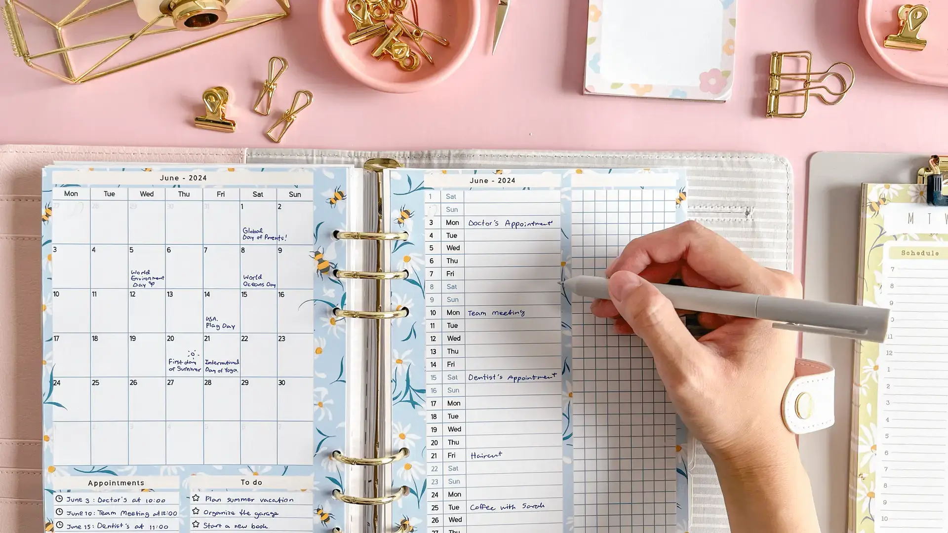 A daily planner page from Planify Pro, one of the two planning styles compared here
